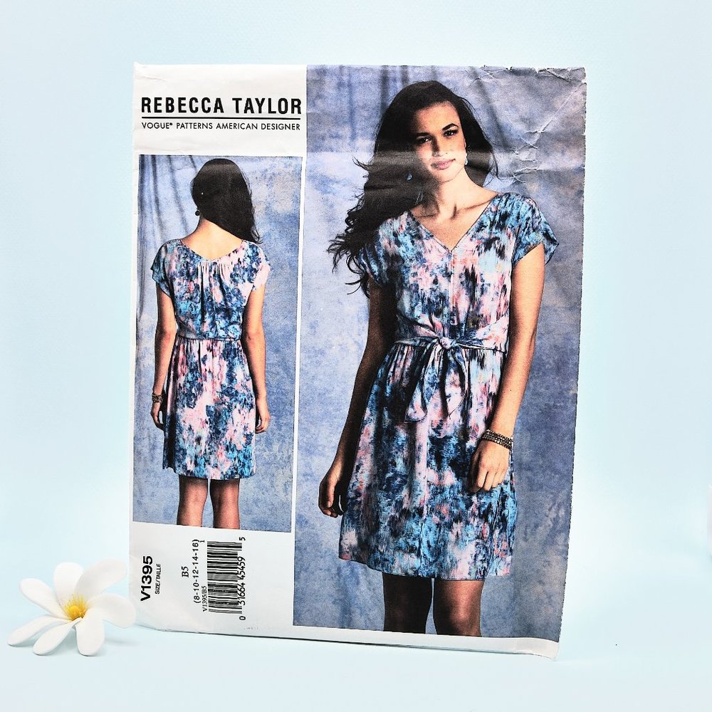 VOGUE V1395 Vintage Sewing Pattern, Sizes 8-16